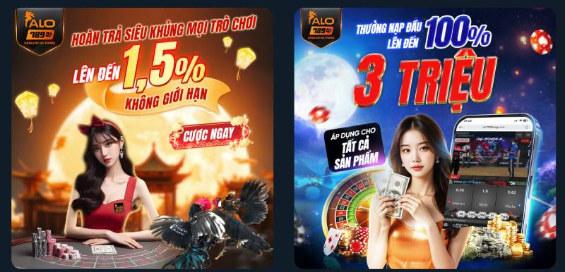 Khuyến Mãi Alo789 - Cơ Hội Tuyệt Vời Cho Người Chơi Cá Cược 2 Khuyến mãi chào mừng người chơi mới