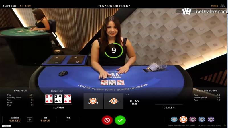 Vì sao Live Three Card Poker thu hút đến vậy?
